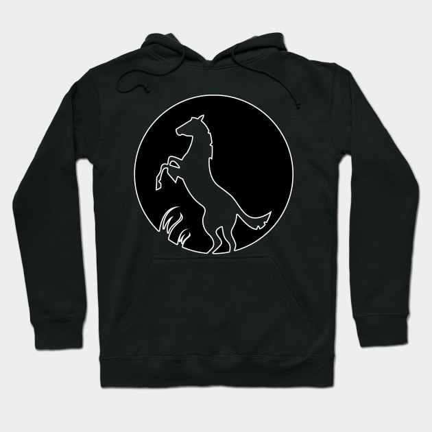 Horse Dad Like A Regular Dad But Cooler Hoodie by nextneveldesign